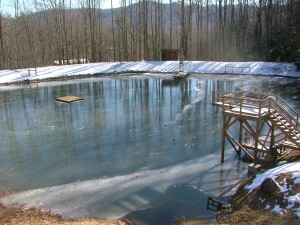 Frozen Crestridge Lake-1