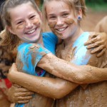 At the mudpit