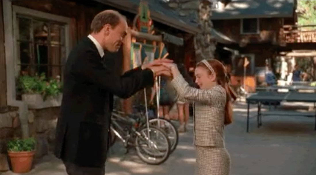 The Parent Trap Handshake