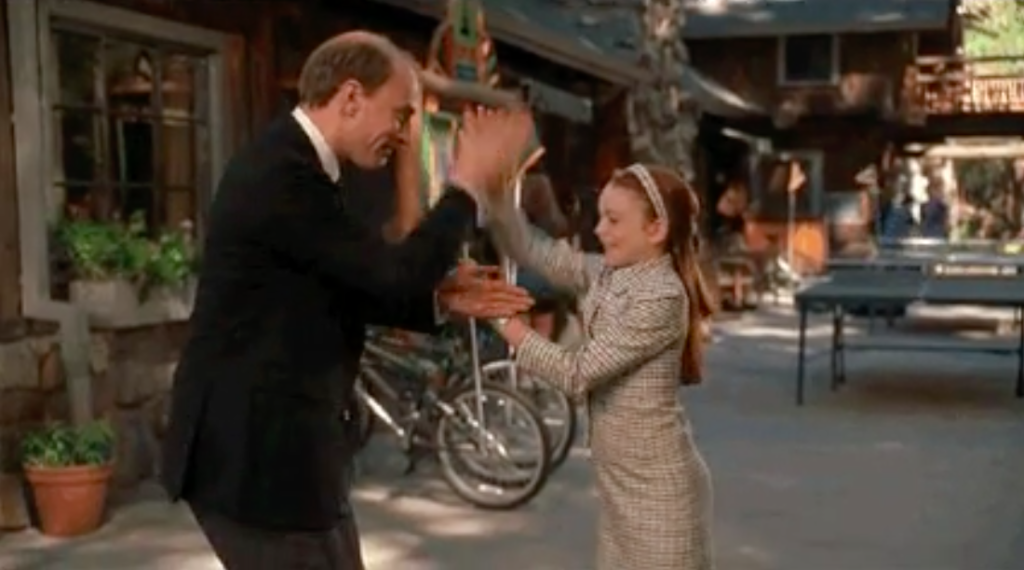 The Parent Trap Handshake