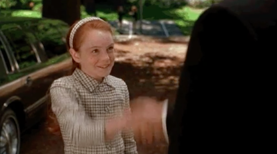The Parent Trap Handshake
